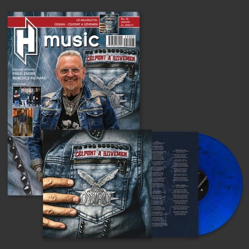 Ossian: Célpont a Szívemen Limitált KÉK / FEKETE MARBLED LP - Dedikált H-Music Magazin