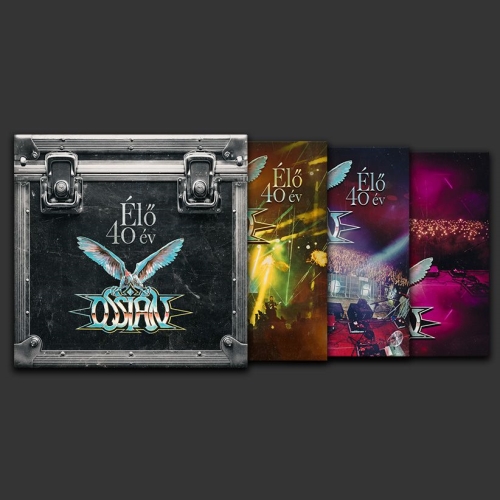 Ossian: Élő 40 év LIMITÁLT, DÍSZDOBOZOS 3LP
