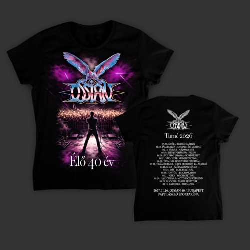 Ossian: Élő 40 év Turné Női Póló
