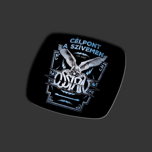 Ossian: Célpont a Szívemen Előrendelői Fém Hűtőmágnes