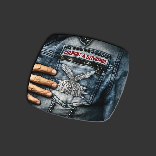 Ossian: Célpont a Szívemen Borító Fém Hűtőmágnes